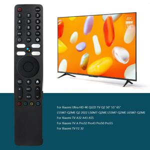 호환 샤오미 Ultra HD 4K QLED TV Q2 50/55/65inXMRM-ML 음성 원격 리모컨 Bluetooth 교체