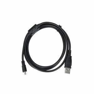 소니 Dsc-w800 W810 카메라 데이터 동기화 USB 2.0 케이블 충전기 블랙 Z7I1