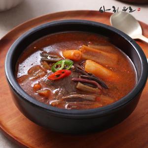 70년 전통의 사리원 한우육개장 500g 10팩