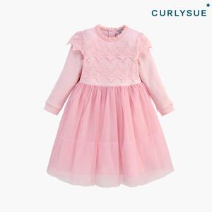 [CURLYSUE] 볼륨샤 롱원피스