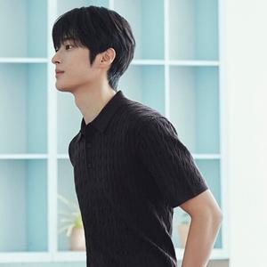 폴햄 남성) 카라넥 케이블 반팔 니트 (PHF2ET1470)