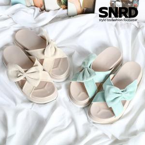[SNRD]여성 키높이 통굽 슬리퍼 엔더링슬리퍼