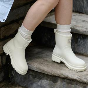 [롯데백화점]리끌로우 레인부츠 RE-RAIN BOOTS IVORY