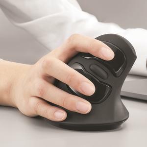 엑토 피크 인체공학 손목보호 버티컬 무선 마우스/손목터널증후군 예방 MSC-222