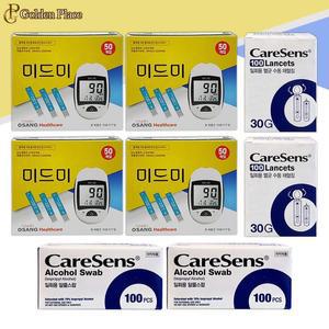 미드미 혈당시험지 200매+침200개+솜200매 측정지 검사지 스트립 G