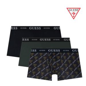 [게스언더웨어](강남점)베이직로고 남성드로즈 3종세트 GDMDR861863865