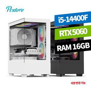 피씨스토어 미니 어항 PC i5 14400F RTX5060 (16GB, M.2 500GB)