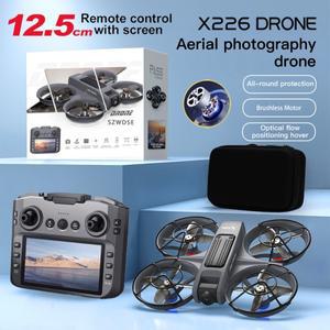 2025 새로운 X226 Rc 드론 4K 전문 HD 카메라 5G WIFI FPV 360 ° 장애물 회피 브러시리스 대형 스크린 쿼