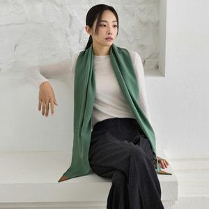 [런칭가 129000원] J BY 24FW 울실크캐시미어 숄