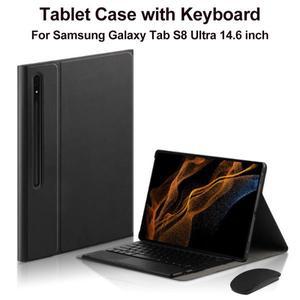 삼성 갤럭시 탭 S8 울트라 14.6 인치 케이스, 키보드 커버, SM-X900