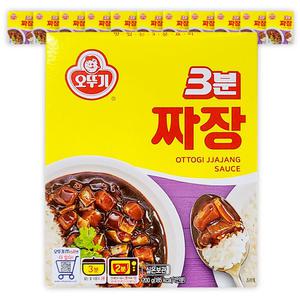 오뚜기 3분 짜장 소스 200g 12개