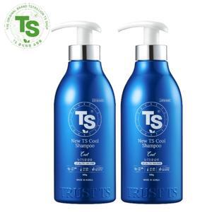 뉴TS쿨샴푸 500ml 티에스 탈모 완화 두피 샴푸 2개