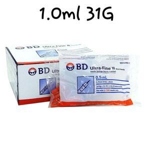 비디 인슐린주사기 100개입 1.0ml 31G 일회용