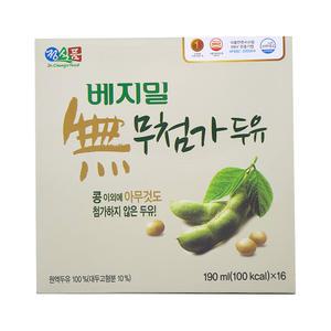 정식품 베지밀 무첨가두유 190ml X 16팩