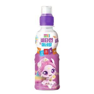 캐치티니핑 오로라핑 멀티비타민&미네랄 포도 12개 200ml 외출용 소풍 어린이집 유치원 아이간식 순한음료