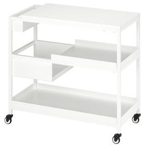 이케아 이동선반 카트 스틸 수납장 80x40x75 트로텐