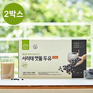 [오하루 자연가득][오하루] 서리태 맷돌 두유 20팩 X 2박스