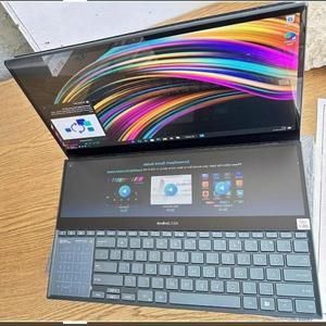 정품 ASUS 젠북 프로 듀오 15 OLED UX582 노트북, 15.6 인치 OLED 4K UHD 터치 디스플레이, 인텔 코어 i7-1