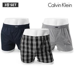 [3PACK] CK 코튼 남자 트렁크 NB4006 캘빈클라인 남성 언더웨어 세트 택1