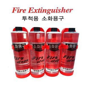[기타]신기술 투척용 소화용구 화이어매직 4세트(본품4개 +거치대4개)