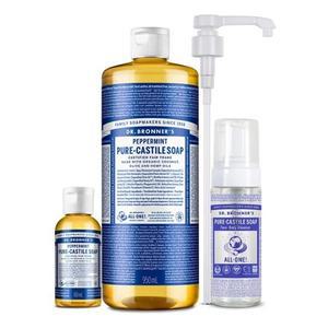닥터브로너스 캐스틸 솝 클렌저 950ml + 60ml - 페퍼민트 코스트코~