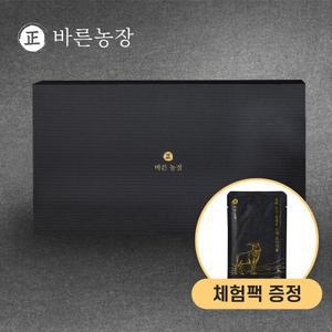 바른농장 프리미엄 천마 담은 흑염소 진액 1세트 30포+체험팩 1포