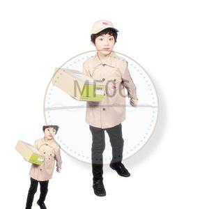 MF06 CW02상의CA31모자 우체부의상세트 역할놀이교구 유치원역할놀이 어린이교구
