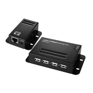 넥스트유 NEXT-USB404 산업용 50M USB 거리연장기 4포트