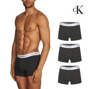 [Calvin Klein]CK 캘빈 클라인 언더웨어 남성 트렁크 남자속옷 드로즈 팬티 3팩세트 NB3963A-UB1