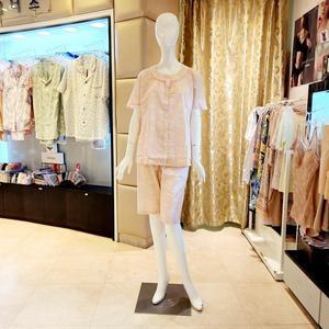 [대구백화점] [비너스]여성 야자수나염 여름 면 잠옷세트(VPA4524W)