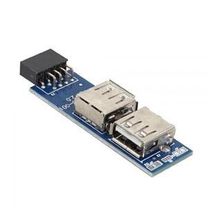 라이트컴 TB951 Coms USB포트9PintoUSB2.0A2Port2포트양방향듀얼젠더A타입메인보드마더보드9핀FtoUSBAF
