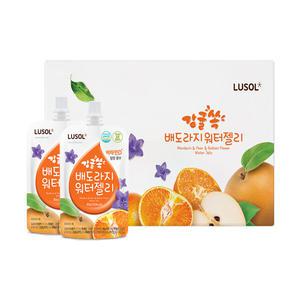 [루솔] 감귤쏙 배도라지 워터젤리 2박스( 1박스 10팩 x 2 )