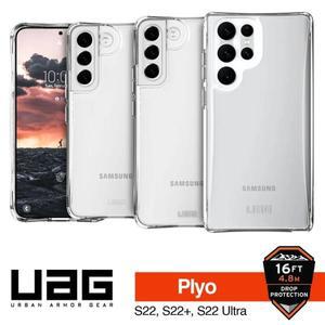 어반 아머 기어 UAG Plyo 투명 케이스 코크 범퍼, 삼성호환 갤럭시 S22 플러스 + 울트라 프로텍트 커버, 펀