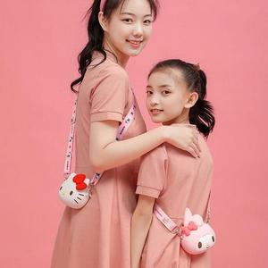 [XBIG582O]산리오 캐릭터즈 빅페이스 크로스백 1P 어린이