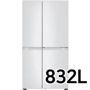 LG전자 디오스 냉장고 832L S834W30V (운송료상이)