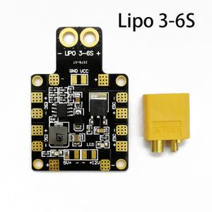 250 PDBXT60 QAV210 FPV 쿼드콥터 보드 PDB 30 5X30 5MM 36S BEC 12V POWER 5V 분배 드론 XT60 LOGIC