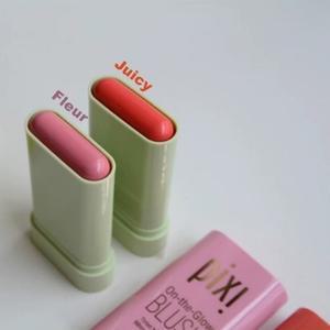 Pixi 블러쉬 스틱 3 In 1 다기능 아이섀도 뺨 블러셔 틴티드 방수성 오래 지속되는 렌더링 피부를 밝게