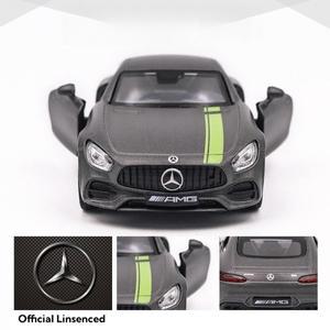 1/36 메르세데스-벤츠 GT S AMG 어린이를위한 장난감 자동차 모델 RMZ CiTY 슈퍼 레이스 다이 캐스트 미니