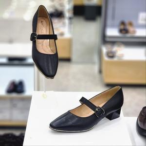 [탠디]TD125007TD 여성 4cm 메리제인 펌프스 구두 블랙