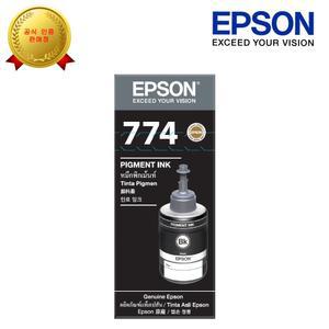 정품 엡손잉크 T774/M105_M205_L655 용 검정잉크 T774100