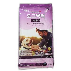 도그닥터 딩동12kg 개사료 대용량 대형견 개밥 성견용