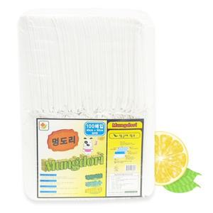 멍도리 실속형 압축 패드 100매 : 강아지 배변판 화장실 매트 소변 배변 훈련