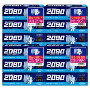 2080 파워쉴드 플러스 블루 치약, 120g, 12개