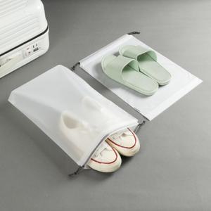 다회용 방수 비닐 파우치 반투명 무지 1p치 스포츠가 신발주머니 스트링치 재사용치 수영복치 수영치 투명