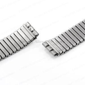 스테인리스강 금속 탄성 손목 밴드, 스와치 시계 확장 교체 시계줄, 17mm, 20mm