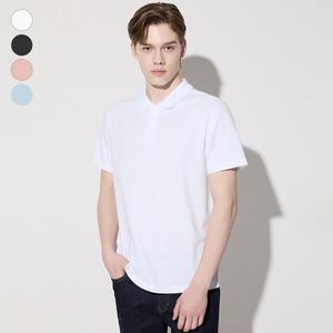 [GUESS]게스진 남성 에어로쿨피케 카라반팔티셔츠(MP2K9470)