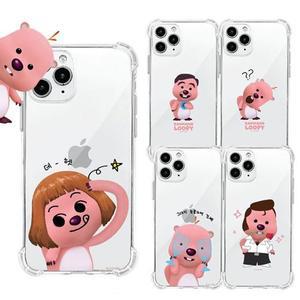 갤럭시X커버5 G525 잔망루피 투명 젤리케이스