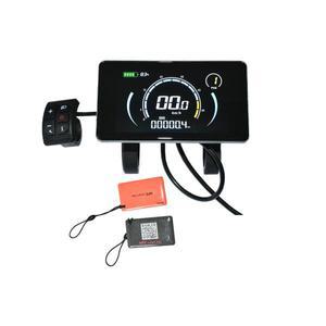수평 4.0 사이클링 속도계 전기 자전거용 SRM808X No.2 프로토콜 LCD 디스플레이 NFC 카드 IP66 5핀 36V 48