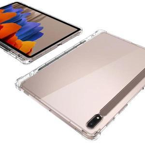 삼성 갤럭시 탭 A9 S6 라이트 울트라 + S10 FE 플러스 2025 투명 커버 펜 슬롯 홀드 용 TPU 타블렛 케이스