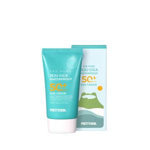 프리티스킨 더 퓨어 제주 시카 워터프루프 선크림 50ml